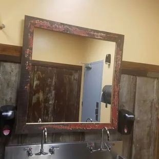 The bathroom, just to show some of the decor style.