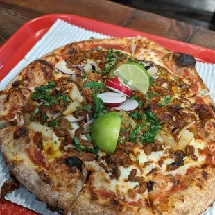 Al Pastor Pizza was actually pretty good