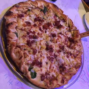 16' Hula-la pizza. So good!! 12 slices