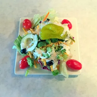 My Salad Bar Selections