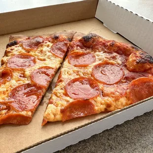 I'm not sure why one slice came out this way.