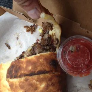 Philly Calzone!