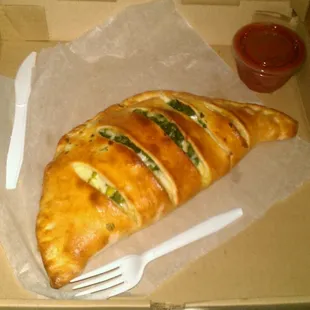 Spinach Calzone