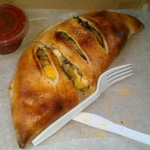 Philly calzone
