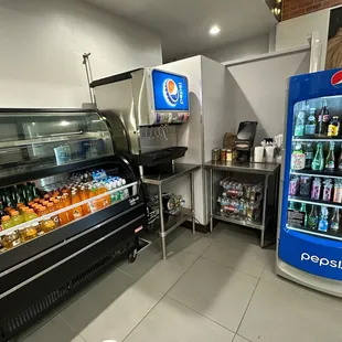 a refrigerated refrigerator and a refrigerated refrigerator