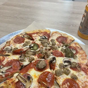 Build your own pizza