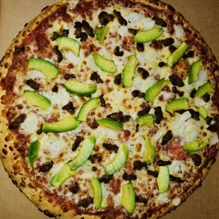 pizza, food