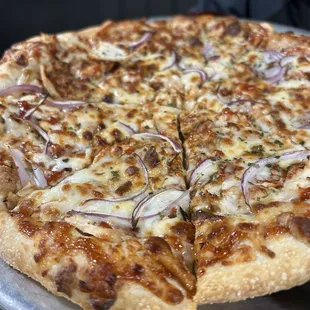 Bbq chicken pizza