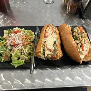 Chicken Florentine lunch special