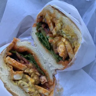 Buffalo Chicken Hot Sandwich