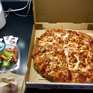 Hot, cheesy, and fresh. Yum!