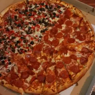 The "Whopper."  This pizza was delicious!! I will be visiting again soon.