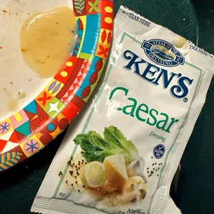 Label Caesar dressing but was 100% Italian dressing