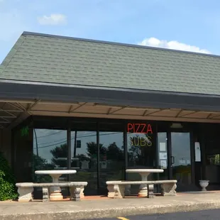 Alternative View with outside tables.