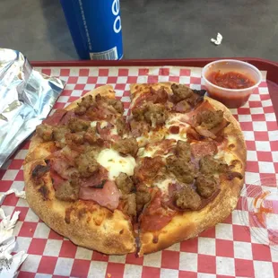 Wow, really good pizza!