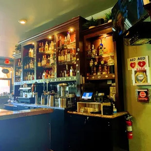 The beautiful bar