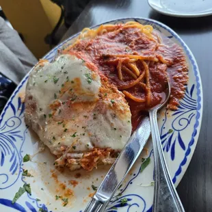 Chicken parmigiano