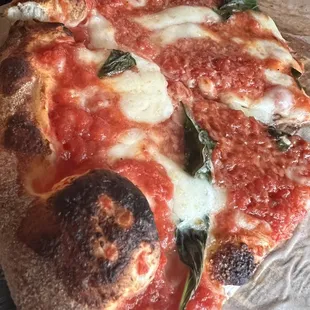 Margherita pizza