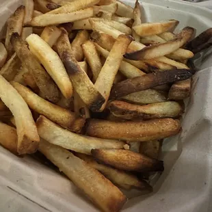 Fries (no salt, free carbon)