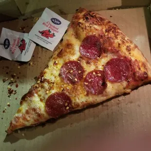 Pepperoni Slice at Pizzalicious on Polk St., SF