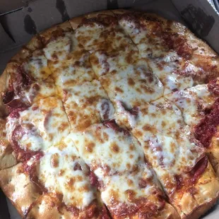 Pepperoni pizza
