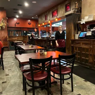 Dining and kitchen