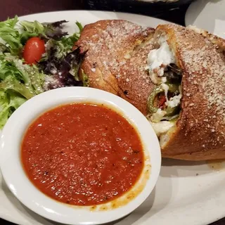 Garbage Can Calzone