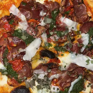 Spicy Salami Pizza
