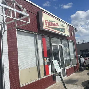 Front of store