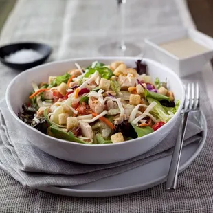 a bowl of salad