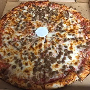 Large w/ Ground beef