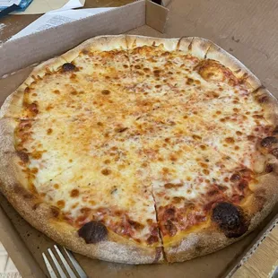 Large cheese pizza