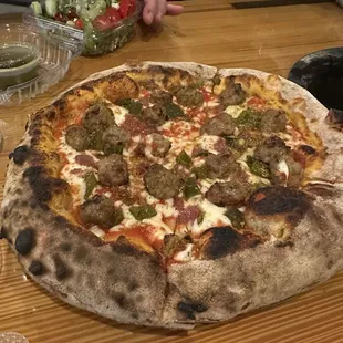 food, pizza