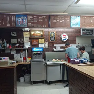 Front counter