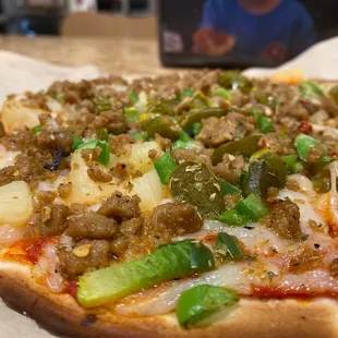 Vegan, gluten free, customized pizza