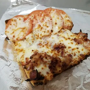 pizza, food