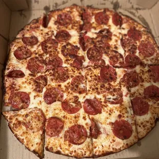 Tavern Thin Crust  Special Pepperoni Pizza