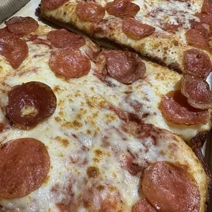 Pepperoni Deep Dish Pizza