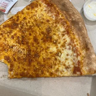 Half eaten slice #yelpdidnoteatfirst