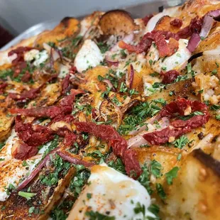 Potato sun-dried tomato