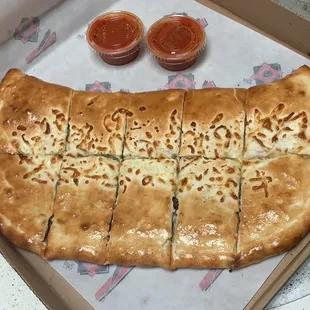 Buffalo calzone