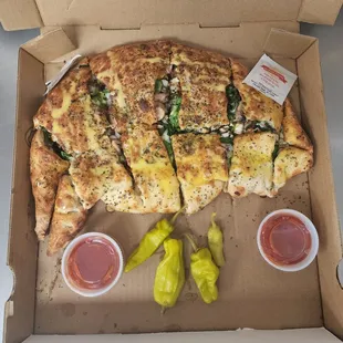 Spinach Calzone