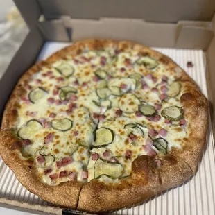The Dill Pickle Pizza!