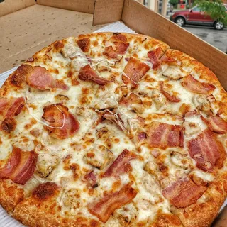 Chicken Bacon Ranch Pizza