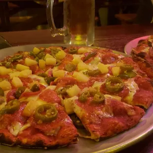 Jalapeño, Pepperoni and Pineapple