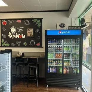 Inside the establishment