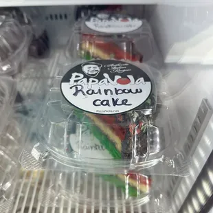 Specialty Cake/ Italian Rainbow Cake