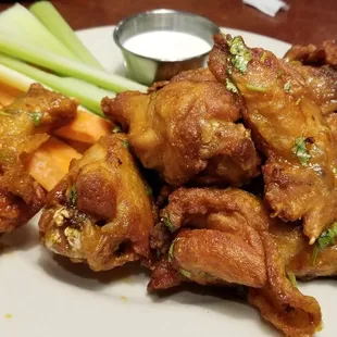 Honey Sriracha wings