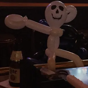 Ballon guy comes in on special days