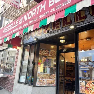 a pizza shop